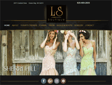 Tablet Screenshot of lsboutique.com
